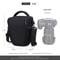Compact Nylon Camera Shoulder Bag Triangle Sling For DSLR And Mirrorless Cameras 1