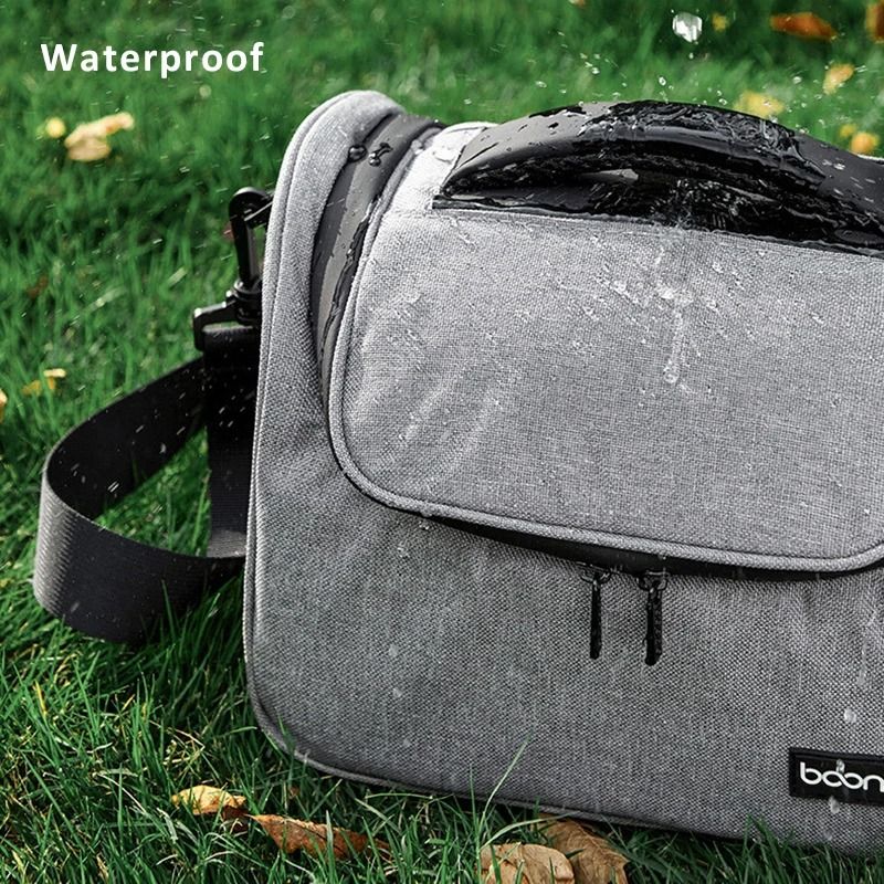 Waterproof DSLR Camera Shoulder Bag With Lens Storage For Travel Photography 7