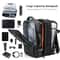 OUTWALK Expandable Waterproof Laptop Backpack 16 Inch With USB Charging Port 3