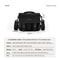 Womens DSLR Camera Shoulder Bag Compact Photography Storage For Mirrorless Cameras 3