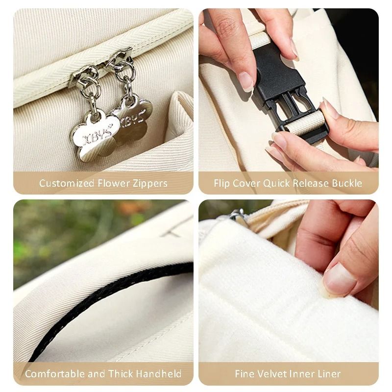 Womens DSLR Camera Shoulder Bag Compact Photography Storage For Mirrorless Cameras 6