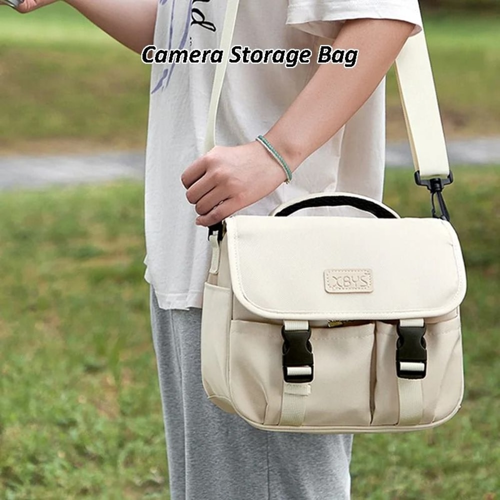 Womens DSLR Camera Shoulder Bag Compact Photography Storage For Mirrorless Cameras 7