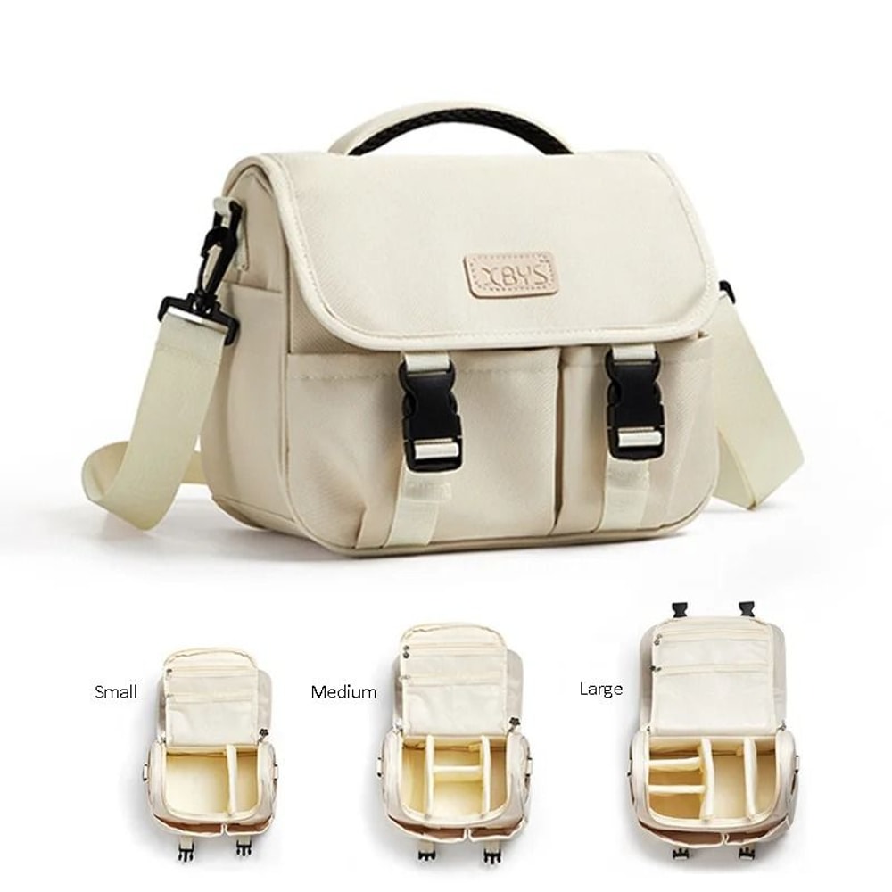 Womens DSLR Camera Shoulder Bag Compact Photography Storage For Mirrorless Cameras 0