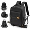 Cwatcun Compact Camera Backpack For Travel Photography With Laptop And Tripod Storage 0