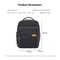 Cwatcun Compact Camera Backpack For Travel Photography With Laptop And Tripod Storage 6