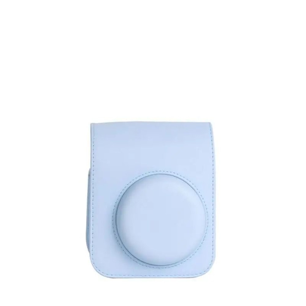 PU Leather Protective Camera Case For Instax Mini 12 With Shoulder Strap 5