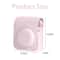 PU Leather Protective Camera Case For Instax Mini 12 With Shoulder Strap 11