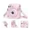 PU Leather Protective Camera Case For Instax Mini 12 With Shoulder Strap 0