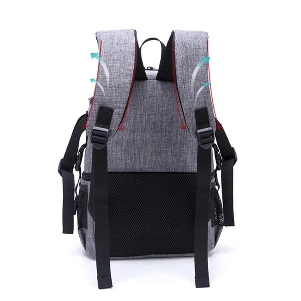 JINNUOLANG Waterproof Camera Backpack Fashion Travel Photography Bag 6