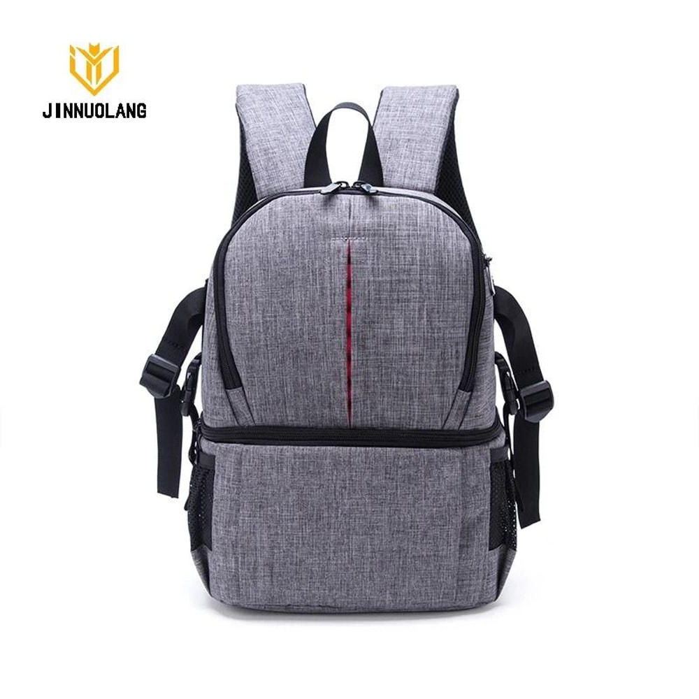 JINNUOLANG Waterproof Camera Backpack Fashion Travel Photography Bag 1