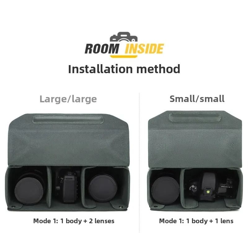 Multi Purpose Camera Inner Bag Padded Protective Case For DSLR And Mirrorless Cameras 5