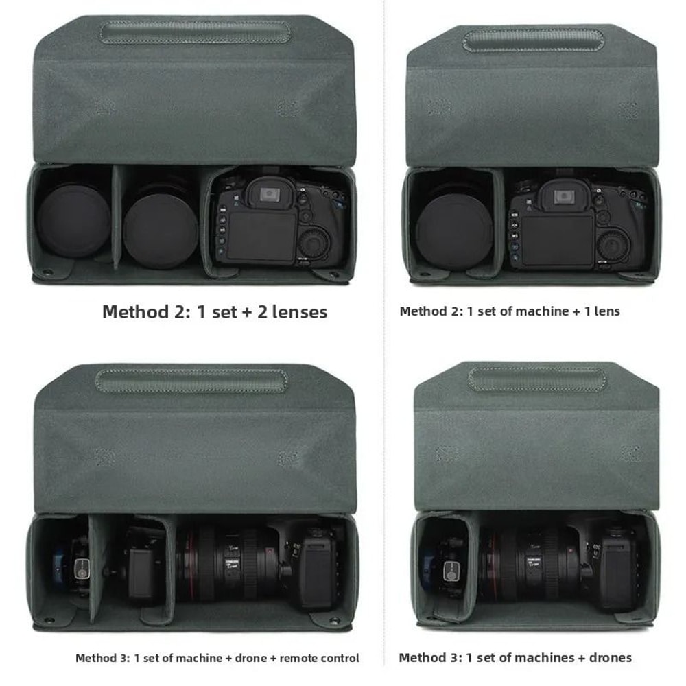 Multi Purpose Camera Inner Bag Padded Protective Case For DSLR And Mirrorless Cameras 6