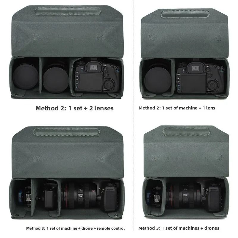 Multi Purpose Camera Inner Bag Padded Protective Case For DSLR And Mirrorless Cameras 6
