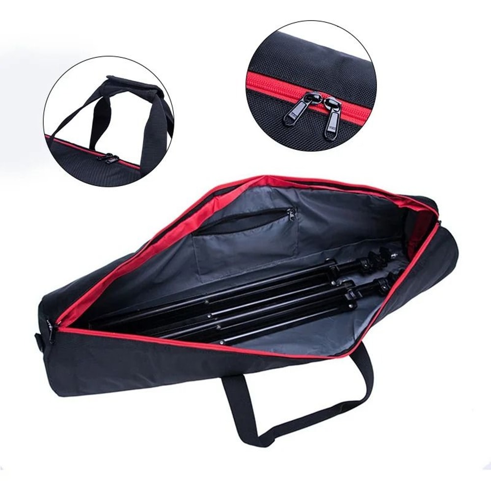 Adjustable Photography Lighting Carry Bag For Softbox And Tripod Studio Kits 5