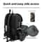 Large Capacity Camera Backpack Double Shoulder Travel Photography Bag 7