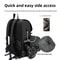 Large Capacity Camera Backpack Double Shoulder Travel Photography Bag 7