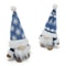 Blue Christmas Gnome Ornaments Dwarf Doll Holiday Decorations 6