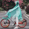 3XL Transparent Waterproof Rain Poncho For Motorcycle And Bicycle 3