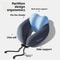 Ergonomic Memory Foam Travel Neck Pillow With Cervical Support And Washable Cover 7