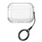 Transparent TPU Protective Case For AirPods Pro 3 With Lanyard 0