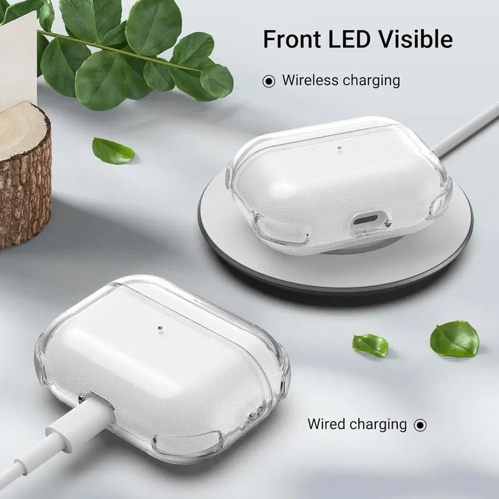 Transparent TPU Protective Case For AirPods Pro 3 With Lanyard 6