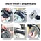 3 Level Adjustable Motorcycle Heated Grips Electric Handlebar Heater For Cold Weather Riding 2