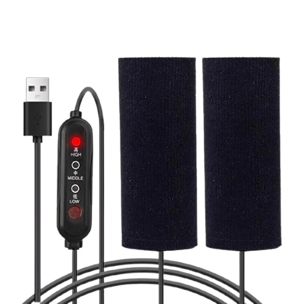 3 Level Adjustable Motorcycle Heated Grips Electric Handlebar Heater For Cold Weather Riding 0