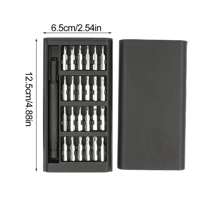 24 In 1 Precision Screwdriver Set Magnetic Repair Tool Kit For Electronics And Glasses 3