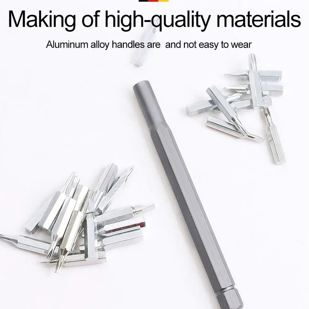 24 In 1 Precision Screwdriver Set Magnetic Repair Tool Kit For Electronics And Glasses 5