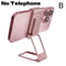 Portable Aluminum Phone Stand Folding Desktop Phone Holder Stand With Back Clip 1