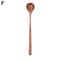 1 PC Natural Long Handle Wooden Spoon Durable Wooden Cooking Spoon For Soup Stirring And Serving 6