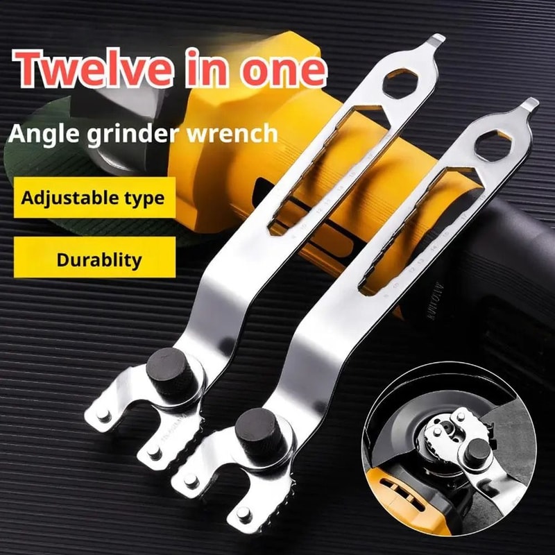 12 In 1 Angle Grinder Wrench Multifunction Adjustable Tool For Grinder And Household Repairs 6
