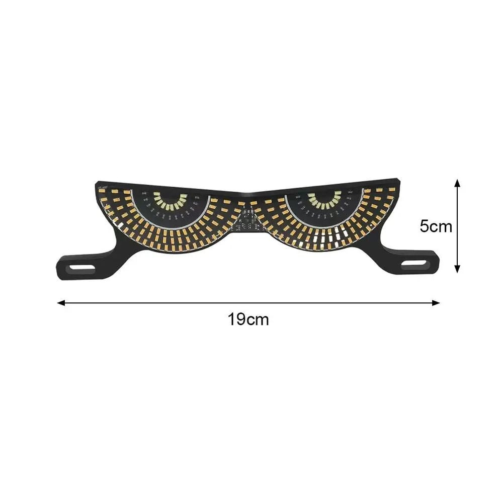 Universal Motorcycle License Plate Light LED License Plate Screw Running Signal Light 9