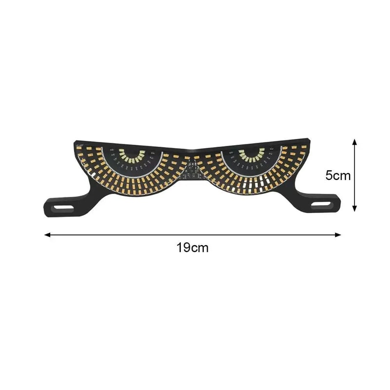 Universal Motorcycle License Plate Light LED License Plate Screw Running Signal Light 9