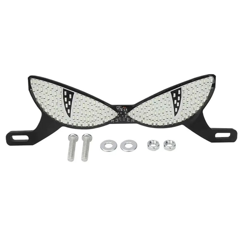 Universal Motorcycle License Plate Light LED License Plate Screw Running Signal Light 3