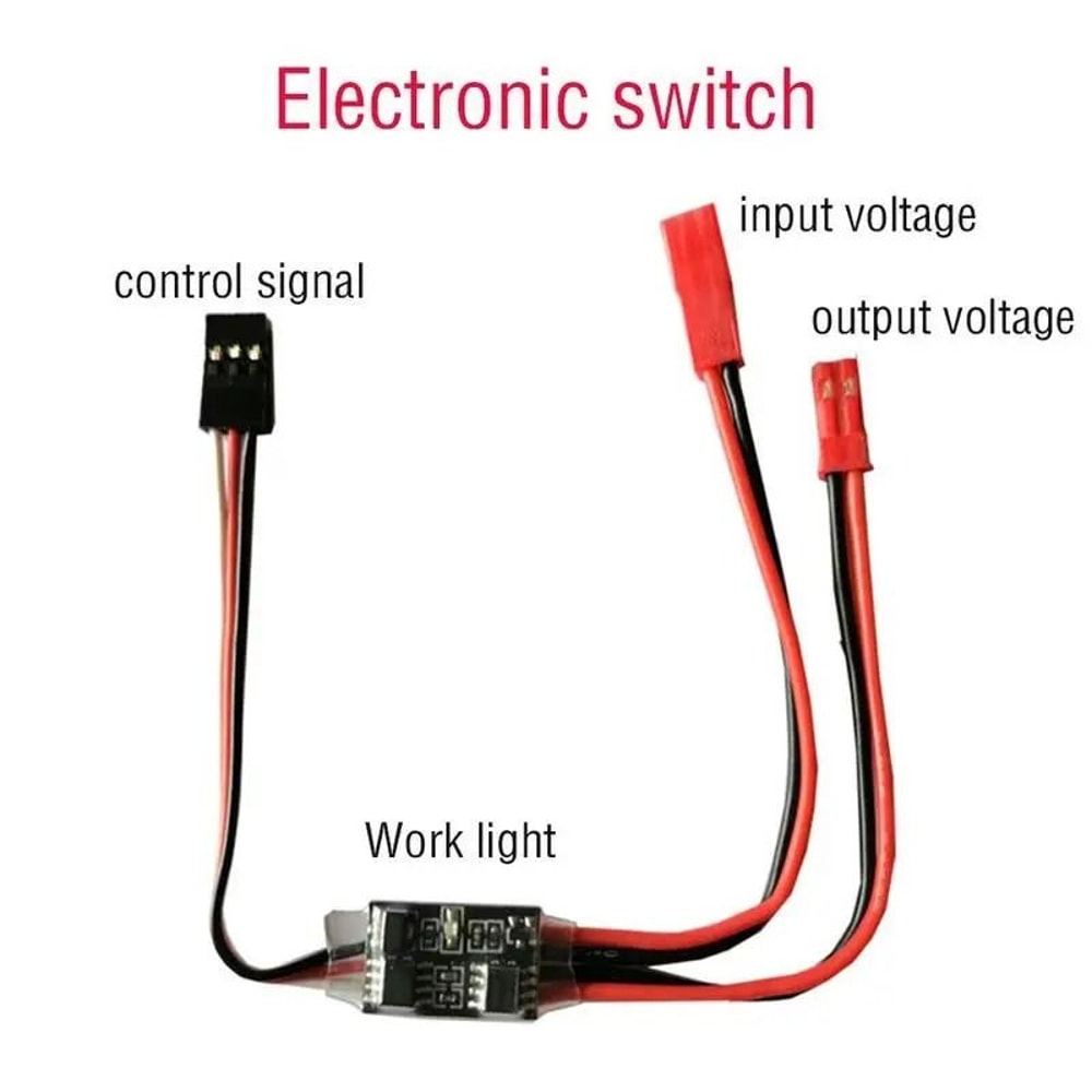 High Current Remote Control Electronic Switch PWM RC Power Switch For Drone And Pump Control 7