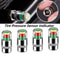 4PCS Tire Pressure Gauge Caps Car And Motorcycle Tire Pressure Monitoring Caps 6