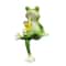 Cute Frog Garden Ornament Cartoon Flower Pot Edge Decoration Figurine 2
