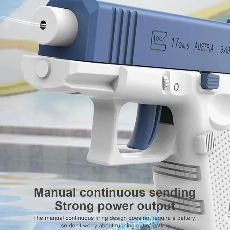 High Pressure Water Gun Toy Rapid Fire Manual Water Blaster For Summer Play 9