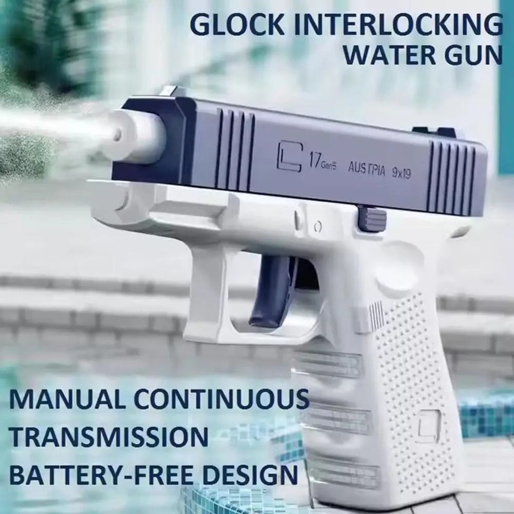 High Pressure Water Gun Toy Rapid Fire Manual Water Blaster For Summer Play 12