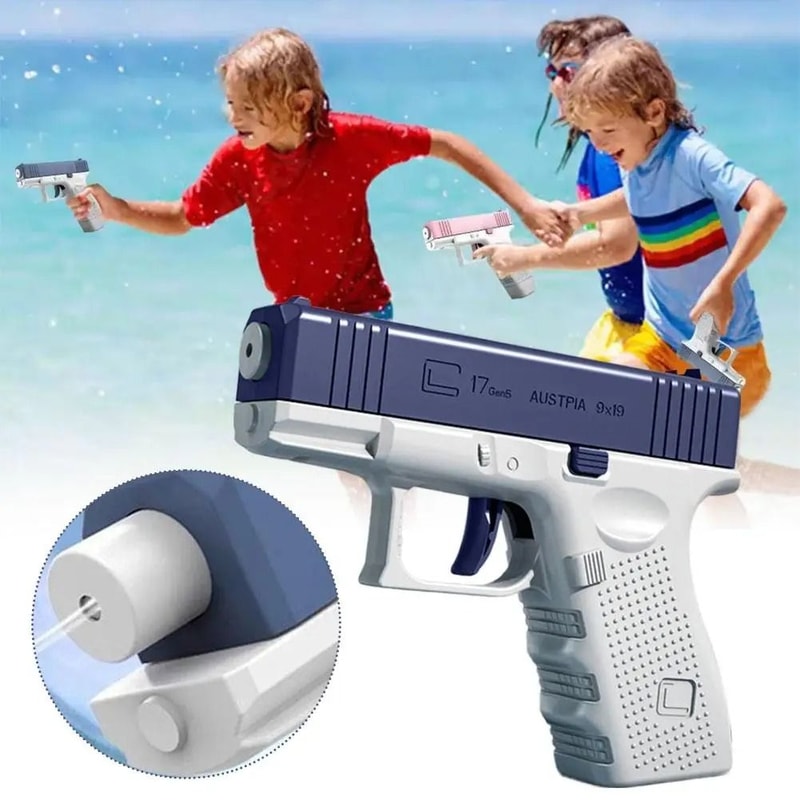 High Pressure Water Gun Toy Rapid Fire Manual Water Blaster For Summer Play 0
