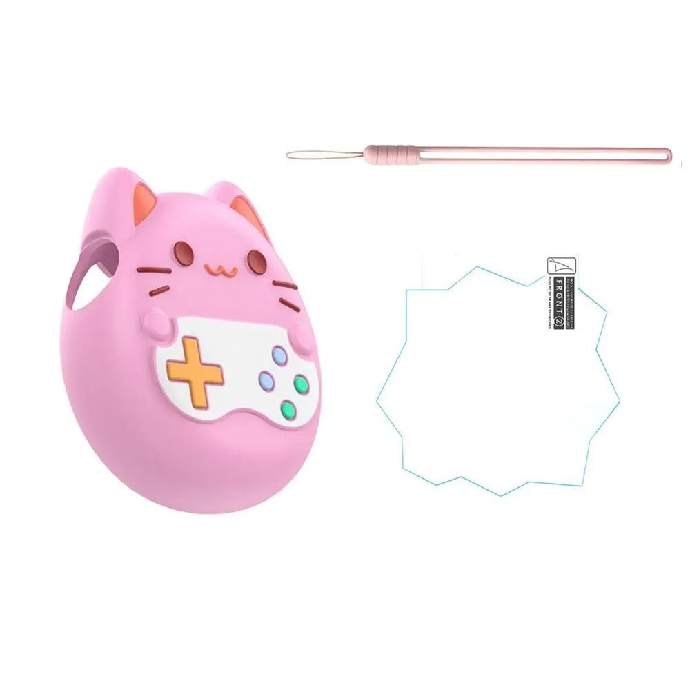 Tamagotchi Paradise Case Silicone Protective Case With Lanyard And Screen Protector 5