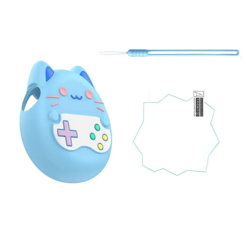 Tamagotchi Paradise Case Silicone Protective Case With Lanyard And Screen Protector 6