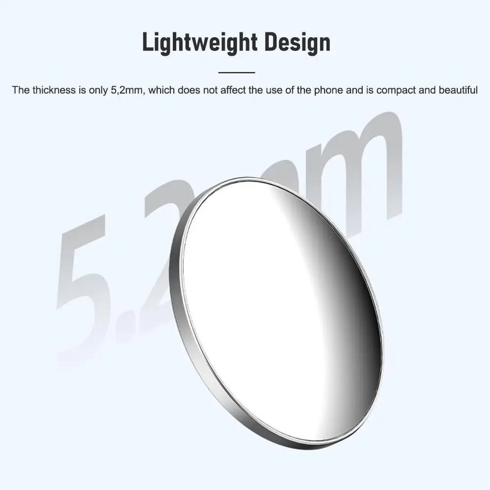 Universal Magnetic Selfie Mirror Slim Back Camera Selfie Mirror For Smartphones 4