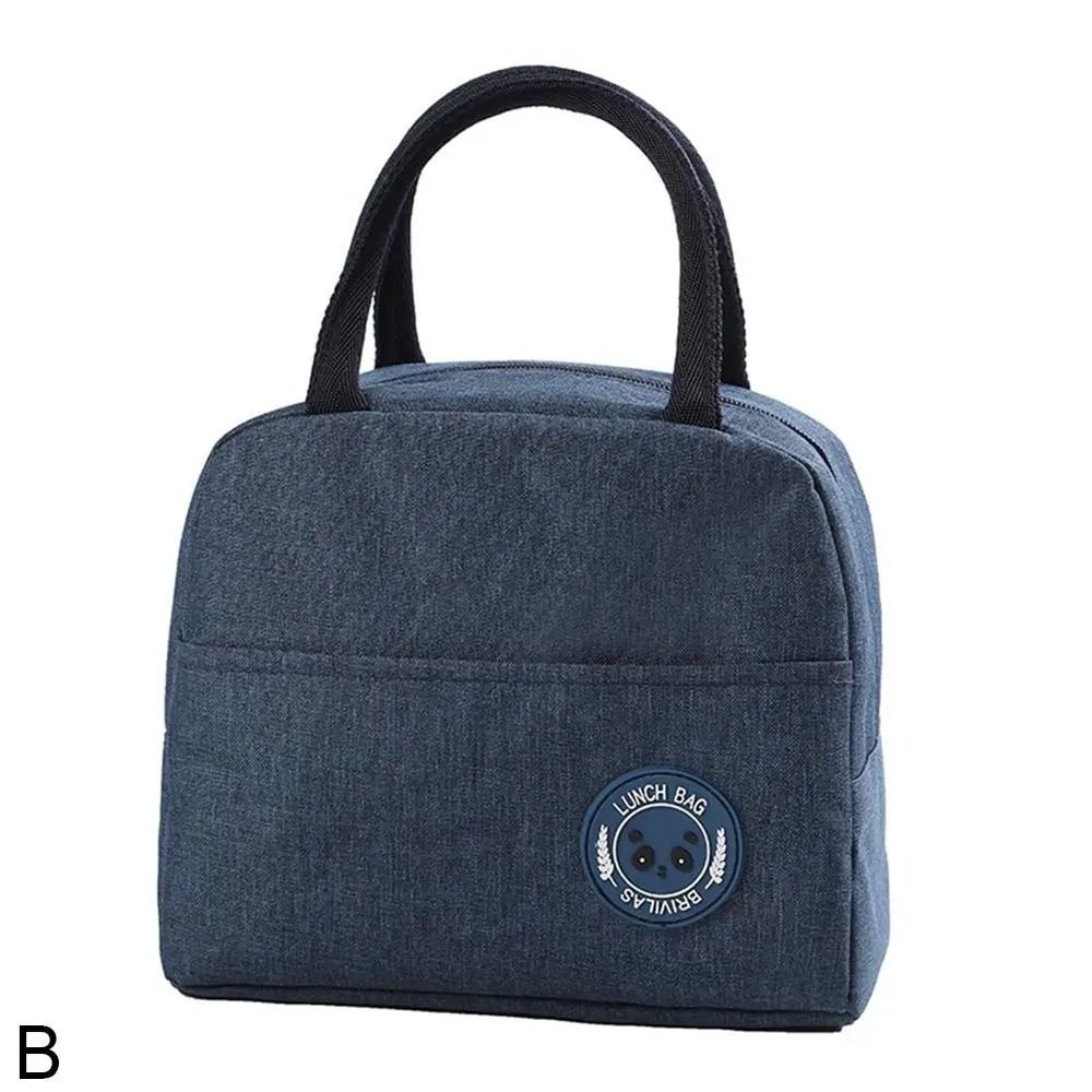 Large Insulated Lunch Bag Reusable Bento Lunch Bag For School Work And Travel 2