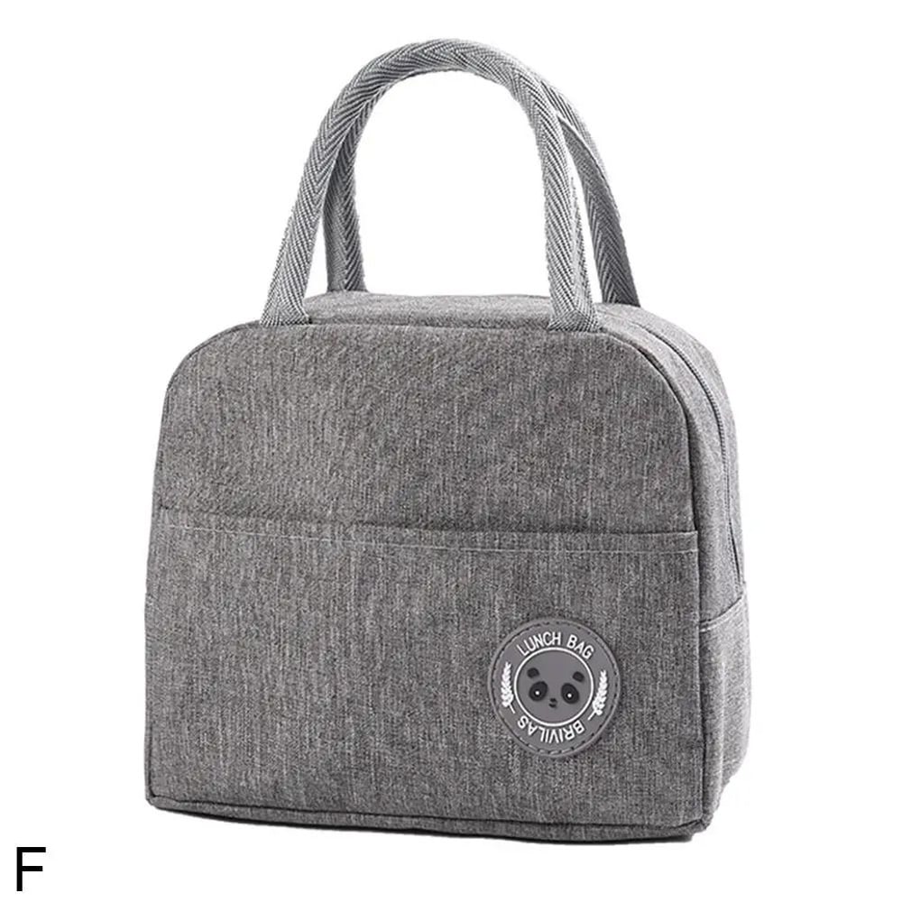 Large Insulated Lunch Bag Reusable Bento Lunch Bag For School Work And Travel 6