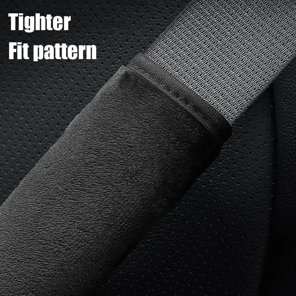 Adjustable Plush Seat Belt Cover Soft Car Seat Belt Shoulder Pad For Comfort 4