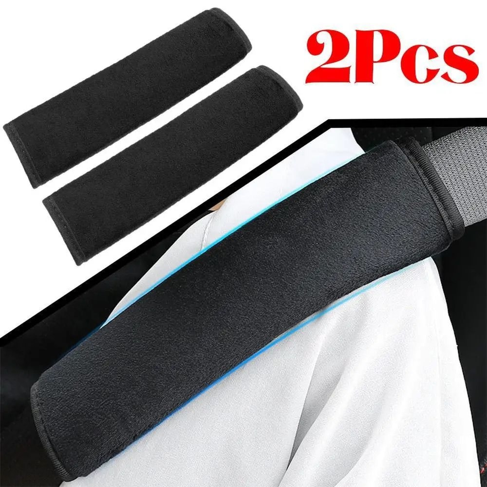 Adjustable Plush Seat Belt Cover Soft Car Seat Belt Shoulder Pad For Comfort 6