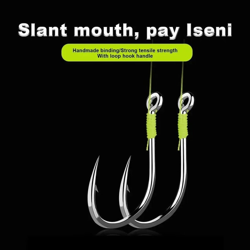 Carbon Steel Fishing Bait Cage Anti Winding Spring Feeder Hook Rig 12