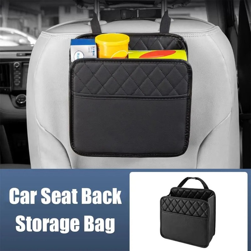 Large Capacity Car Seat Back Organizer Waterproof Auto Storage Hanging Bag 4